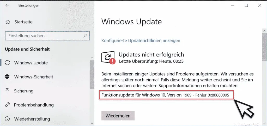 windows update install several times error kb2538242