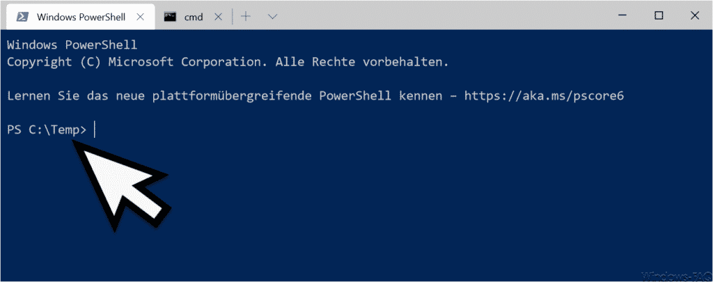 Changed Windows Terminal start directory