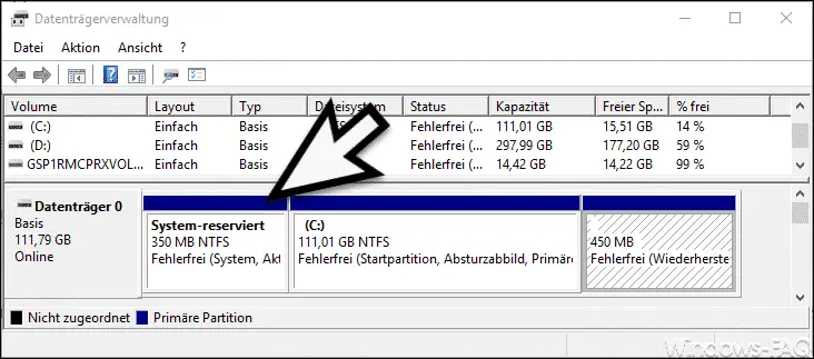 Windows Partition System Reserved Too Small