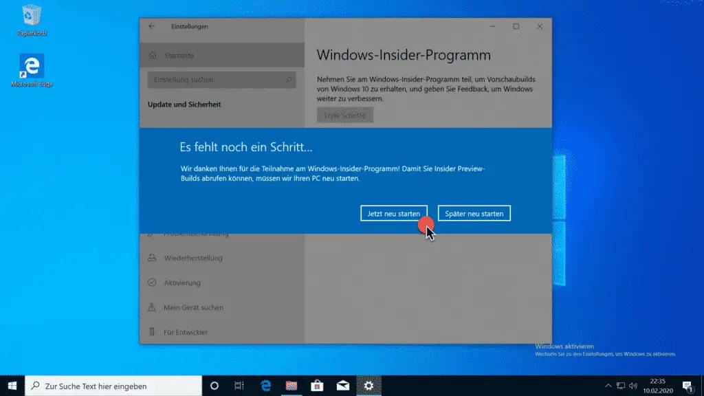 Upgrade Windows 10 version 1809, 1903 or 1909 to pre ...