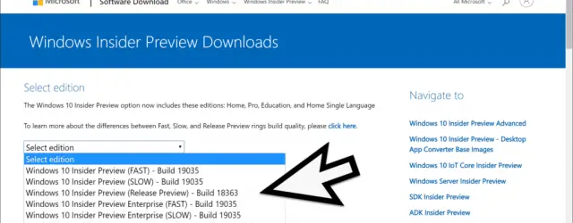 Windows 10 Version 2004 Insider Preview Download