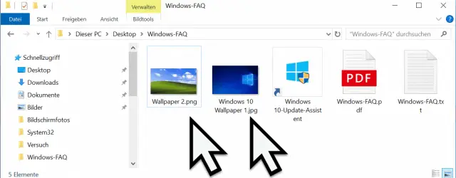 File contents are displayed in Windows Explorer