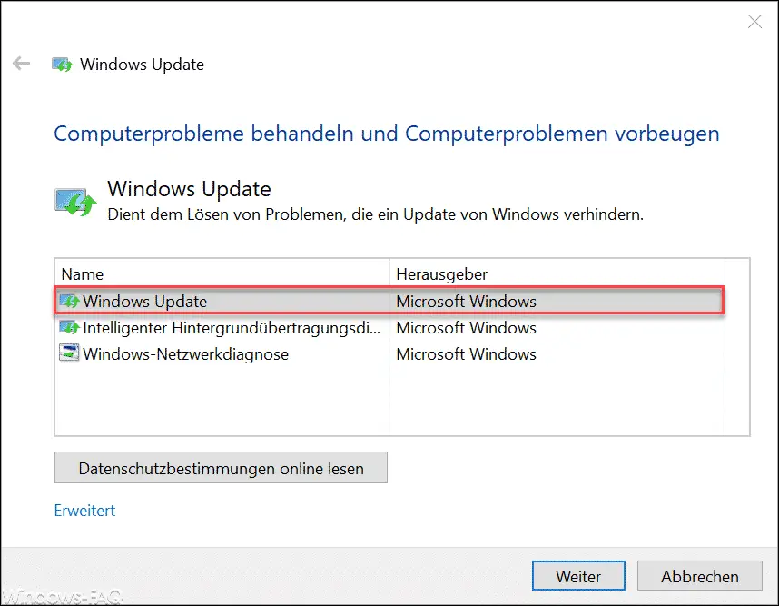 Windows Update computer problems