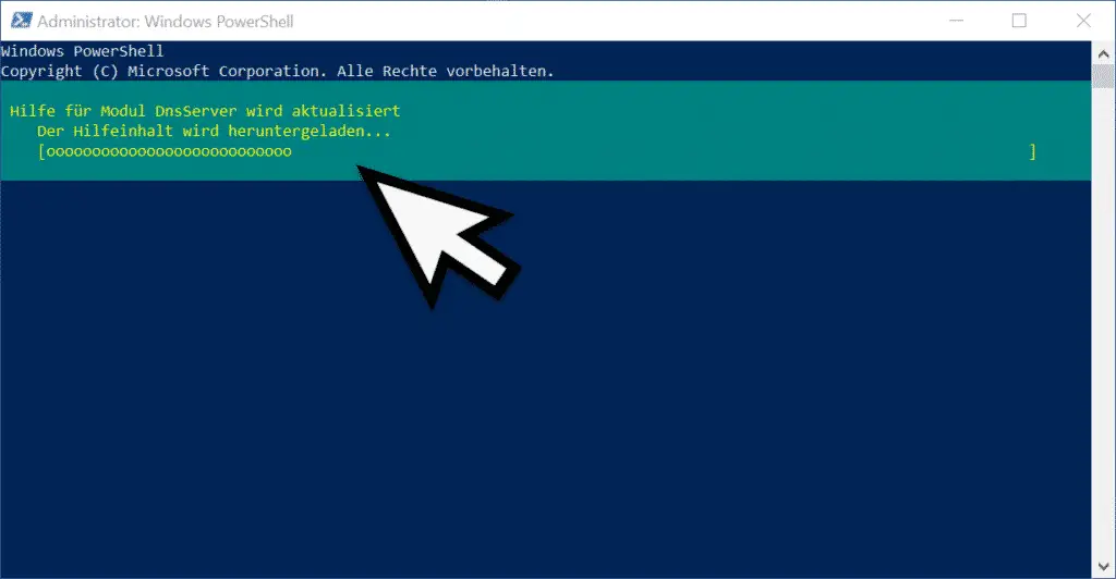 PowerShell help is being updated