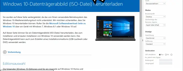 Download Windows 10 ISO directly