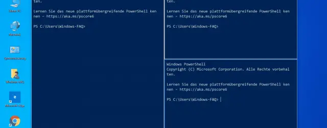 Windows Terminal Command Prompt & PowerShell