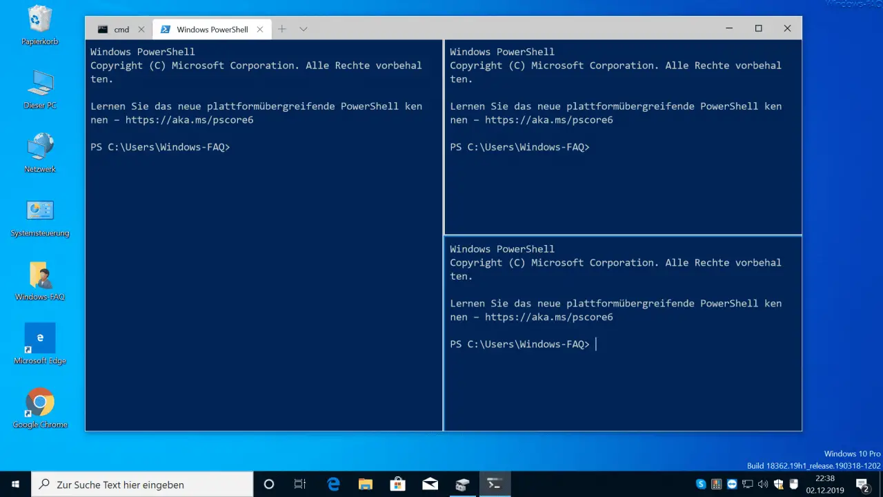 install windows terminal from powershell