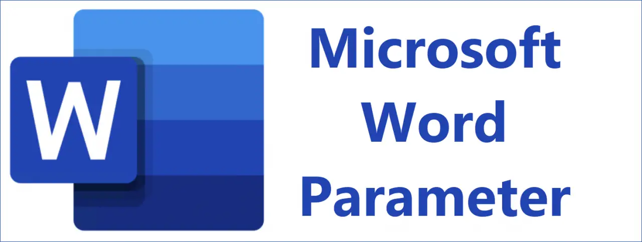 Microsoft Word parameters