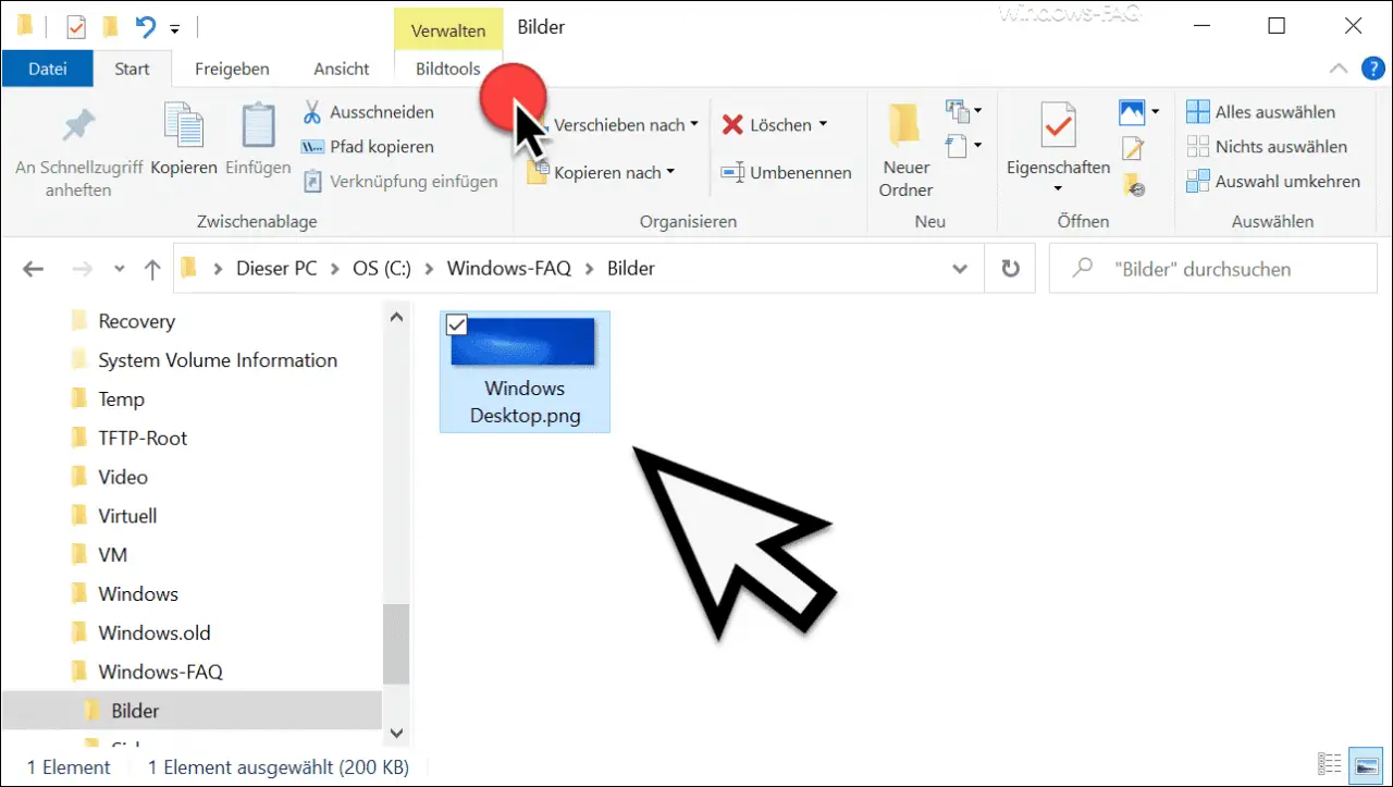 Windows Explorer image tools 