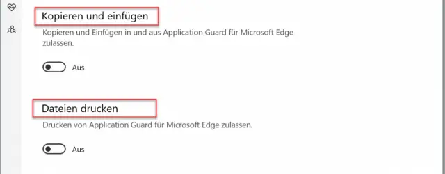 Configure Application Guard settings