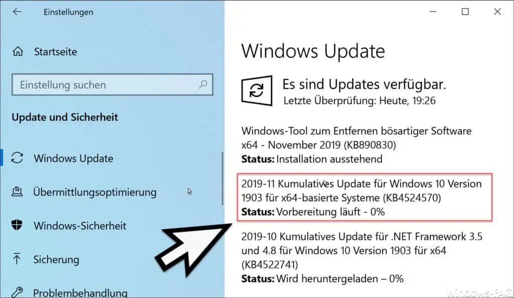 Update KB4524570