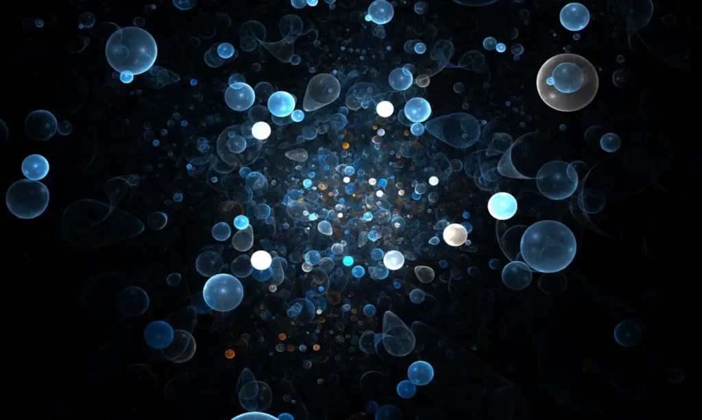 Abstract Bubbles PREMIUM Wallpaper 1