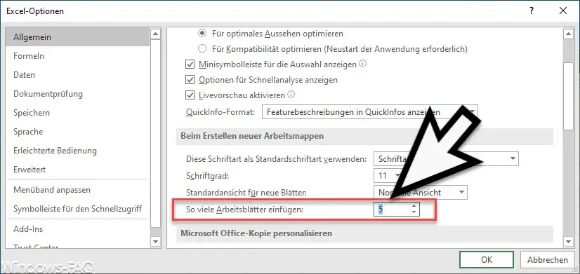 Insert so many worksheets in Excel