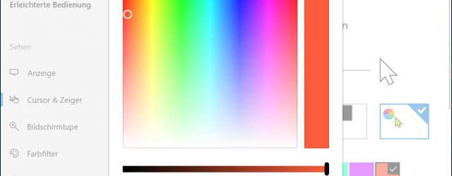Define mouse color yourself