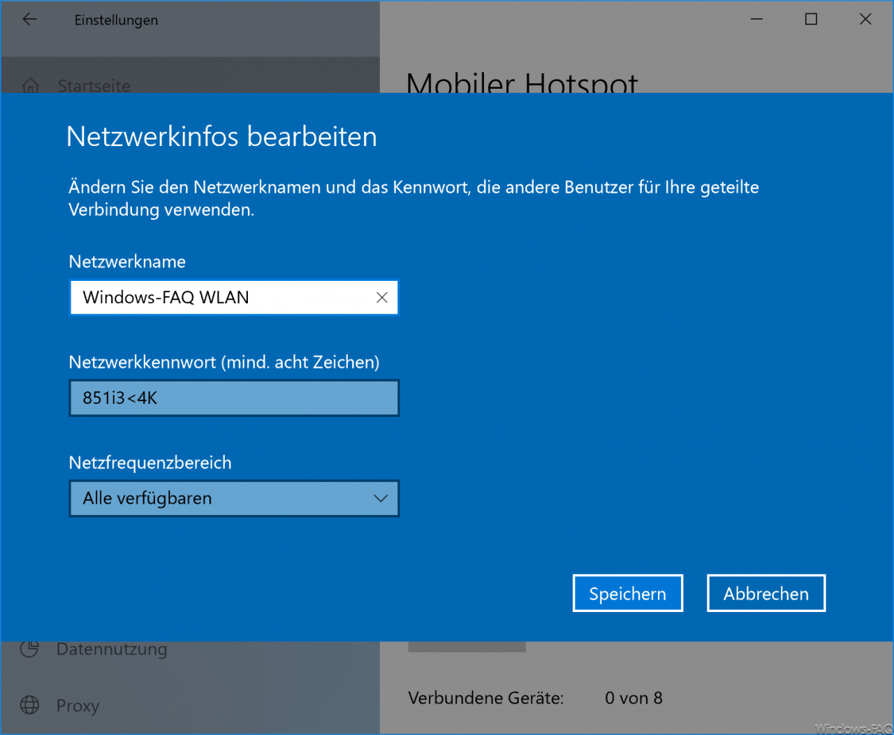 windows 10 cant set up mobile hotspot