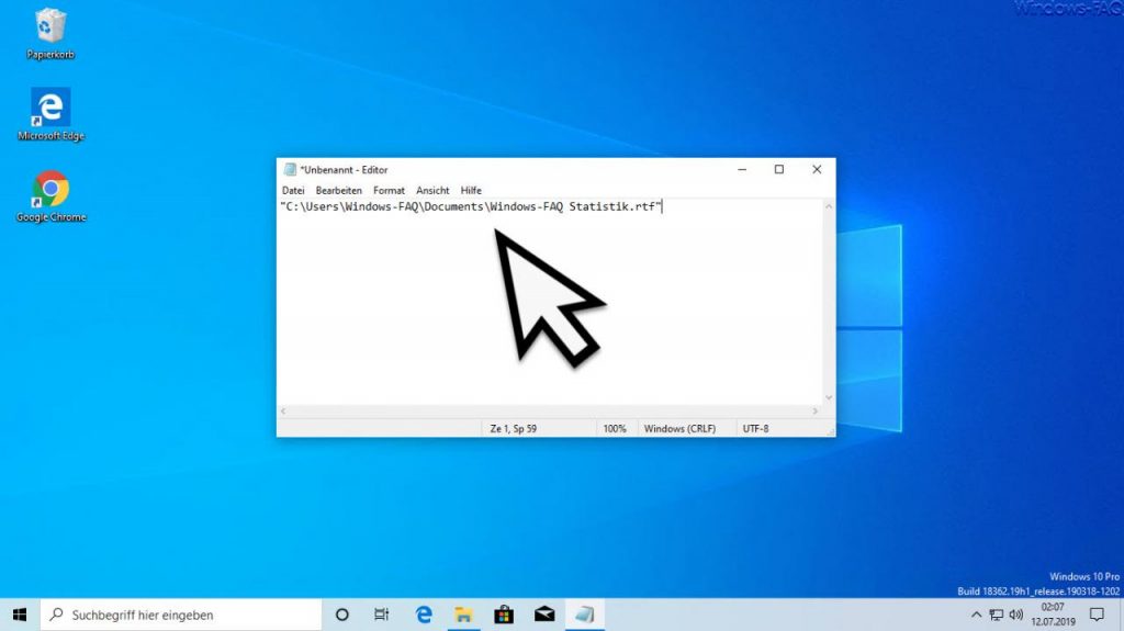 Copy complete path names and file names to the clipboard in Windows