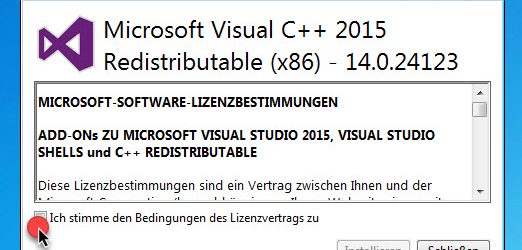 Microsoft Visual C ++ 2015 Redistributable