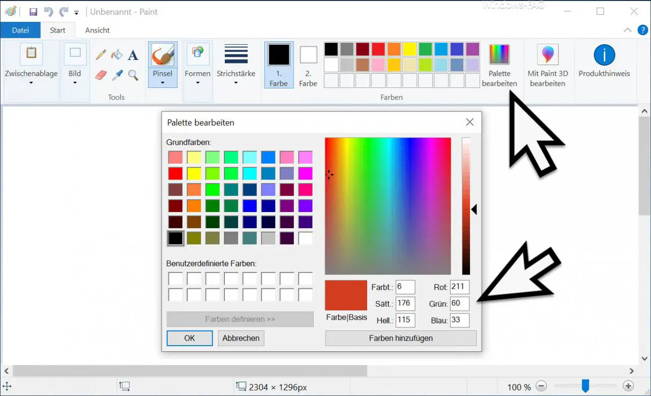 how do i change cursor color in windows 10