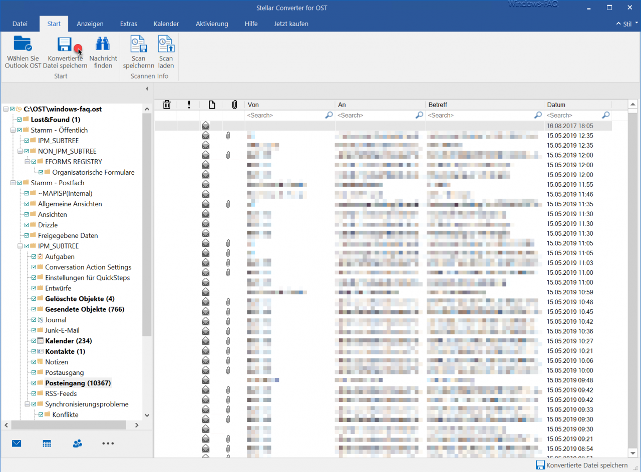 Stellar Converter OST Converted data