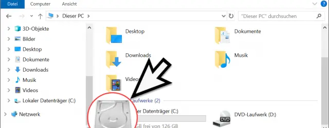 Explorer hard drives new icon