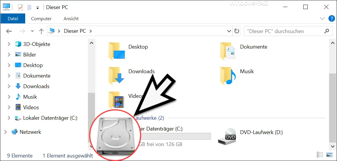 Explorer hard drives new icon