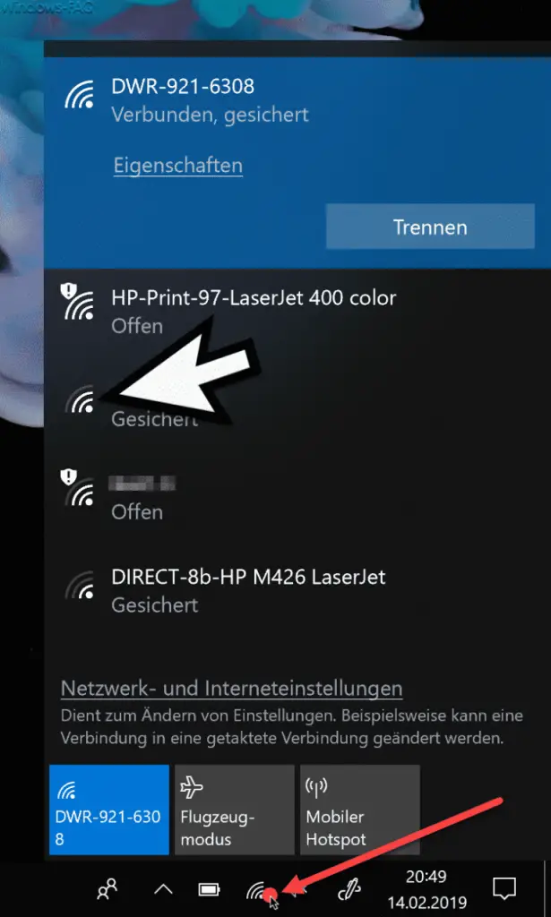 wifi signal strength app windows 10