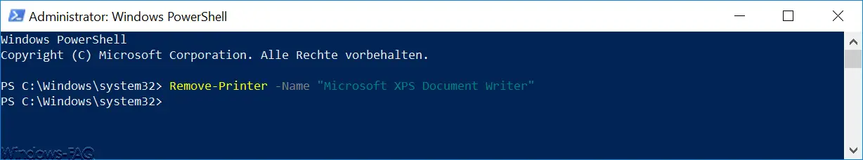 xps document writer windows 10