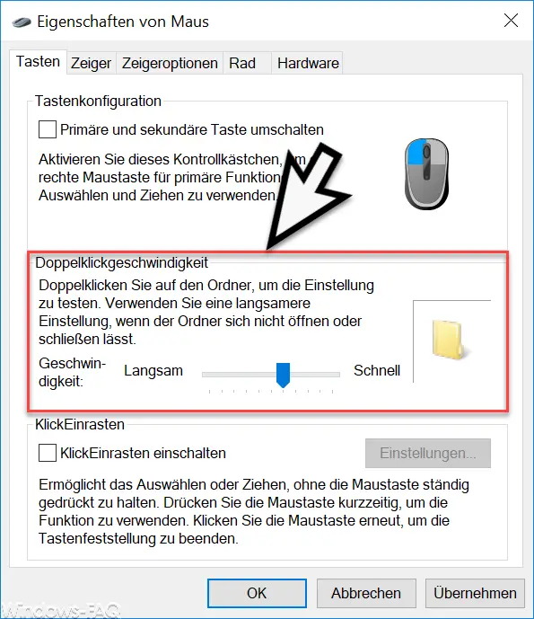 mouse double clicks on single click windows 10