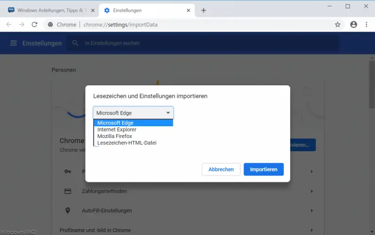 import google chrome passwords to safeincloud