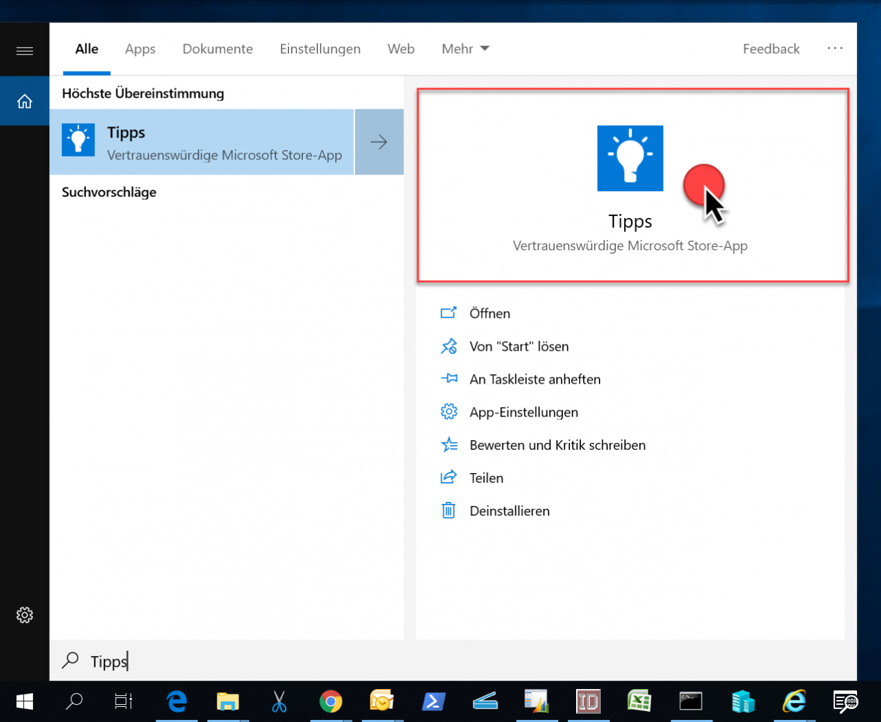 Tips trust Microsoft Store app