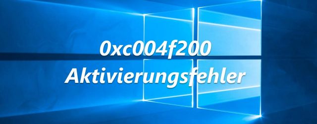 0xc004f200 activation error