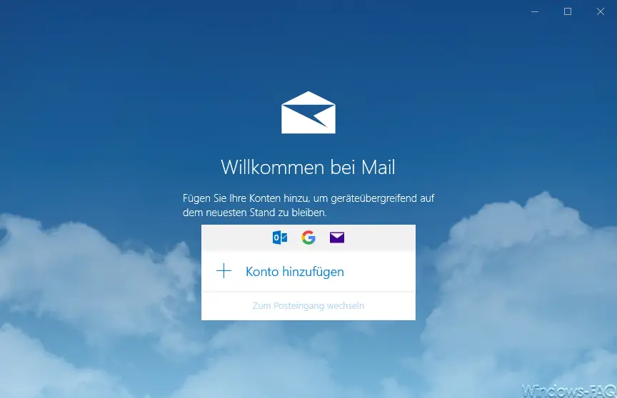Welcome to mail