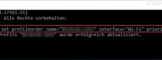 netsh wlan set profileorder name priority 1