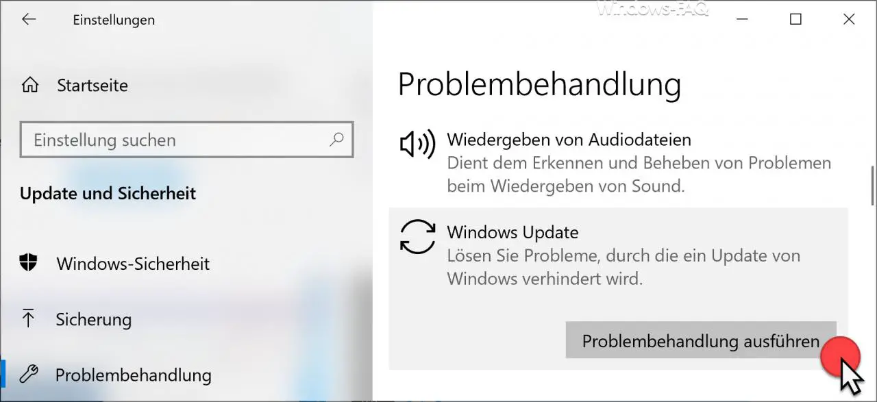 Windows Update Troubleshooter