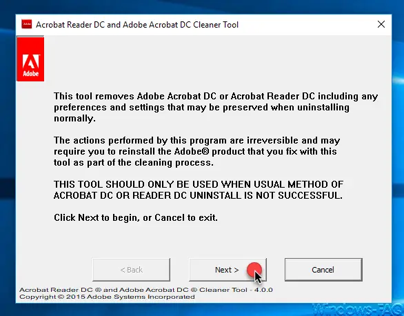 adobe reader and acrobat cleaner tool free download