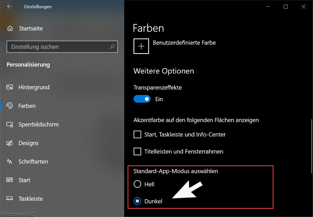 windows 10 1809 explorer dark theme some folder text is still black