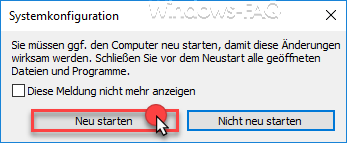 Restart Windows