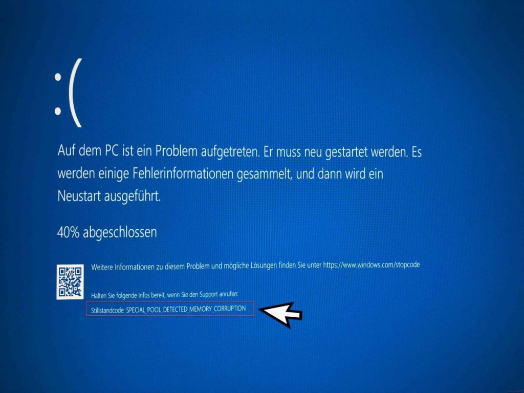 blue screen memory management no problems detected