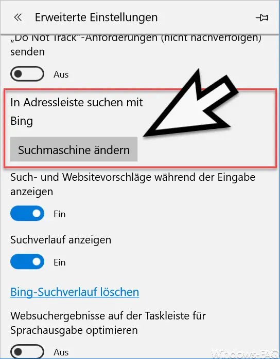 Change the default search engine in Microsoft Edge - HowPChub