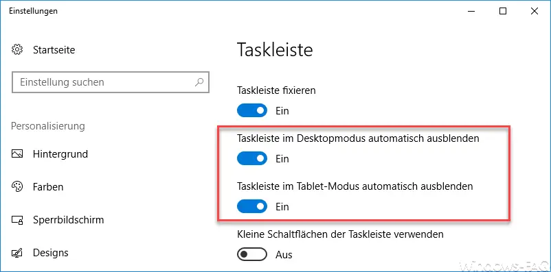Automatically hide taskbar in desktop mode