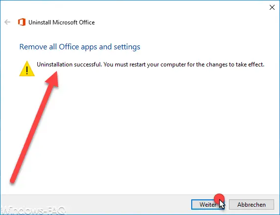 can office 365 be uninstalled and then reinstalled