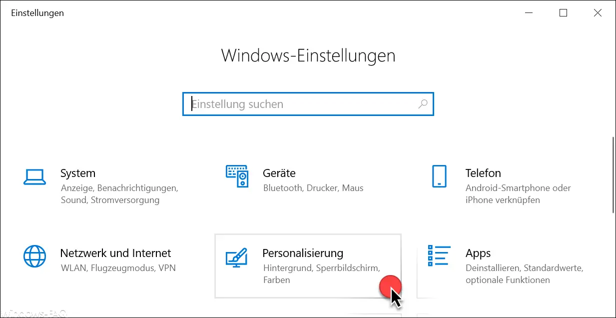Windows 10 personalization sounds