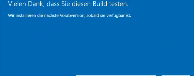 Revert to an earlier Windows 10 build