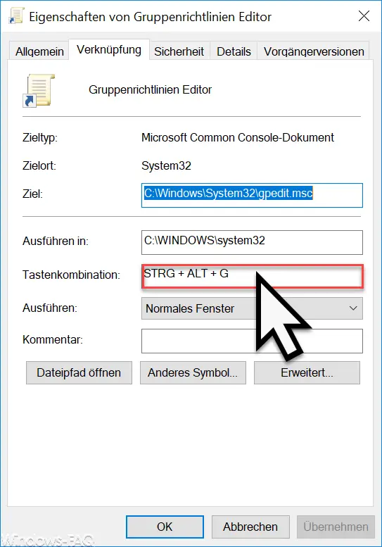 Shortcut of shortcuts