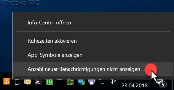 Turn Off Display Of The Number Of Windows 10 Notifications Howpchub