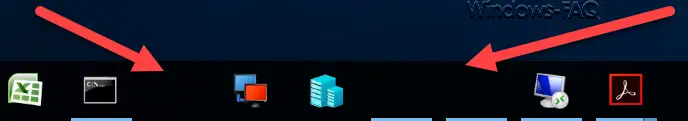 Program icons in the taskbar disappeared in Windows 10 - clear icon