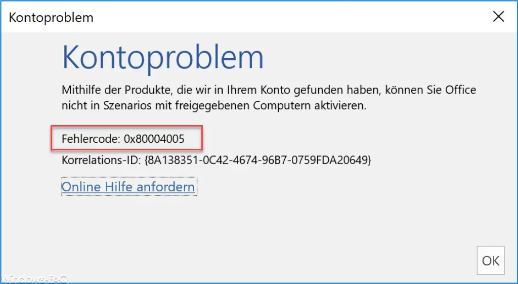 office 365 activation issues