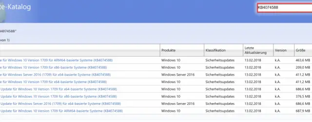 KB4074588 download