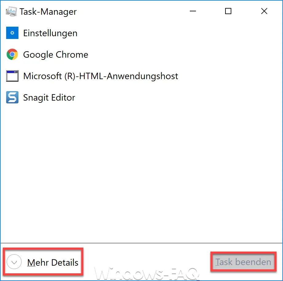 Task Manager More details