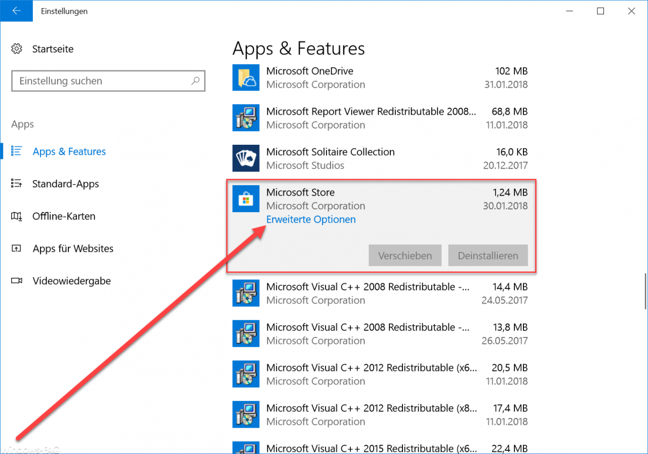 how to delete apps downloaded on microsoft store windows 10